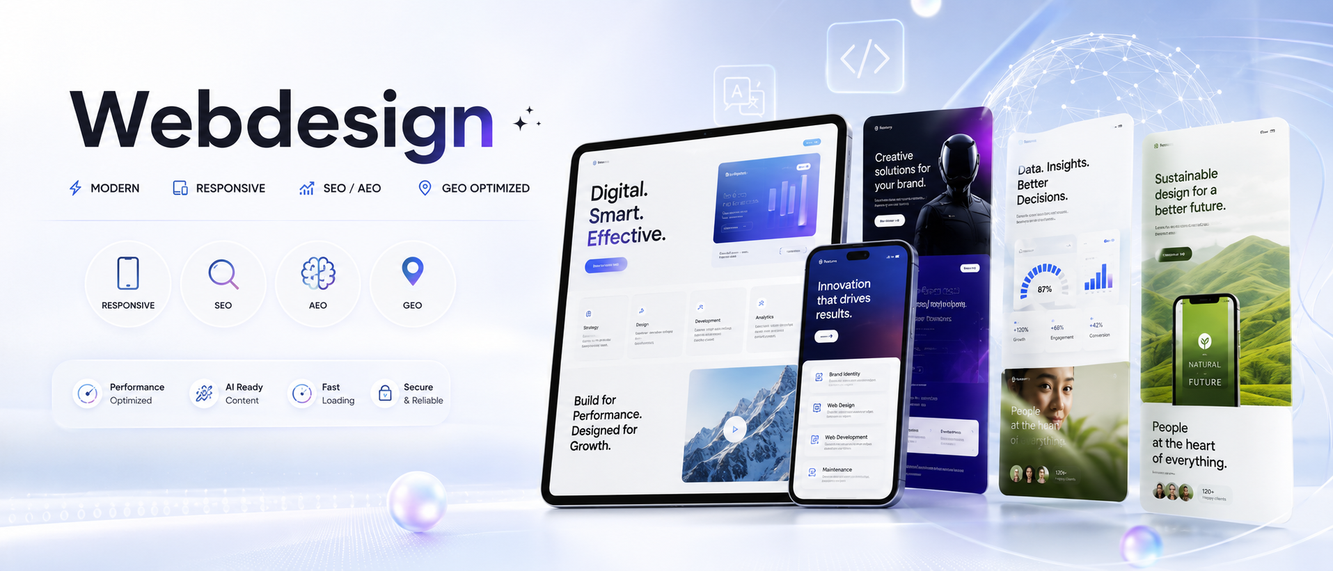 Webseiten-Erstellung und professionelles Webdesign